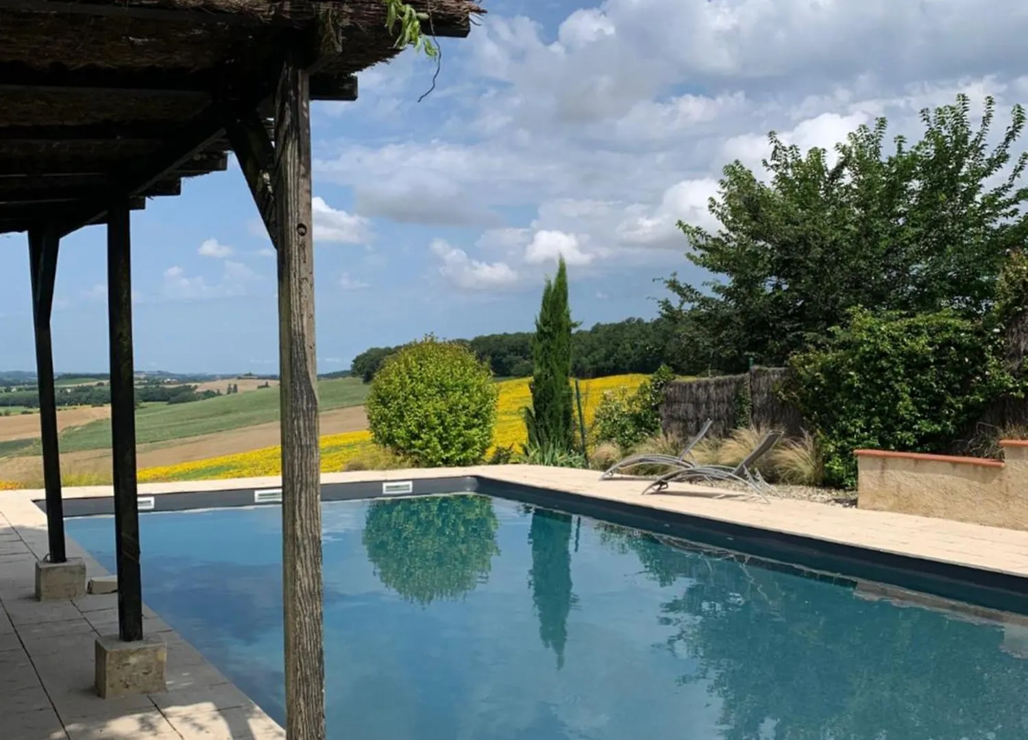 Les 5 Terrasses - Vue Imprenable Et Piscine Privee Vila La Sauvetat